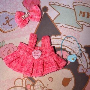 Hot Pink Labubu Clothes